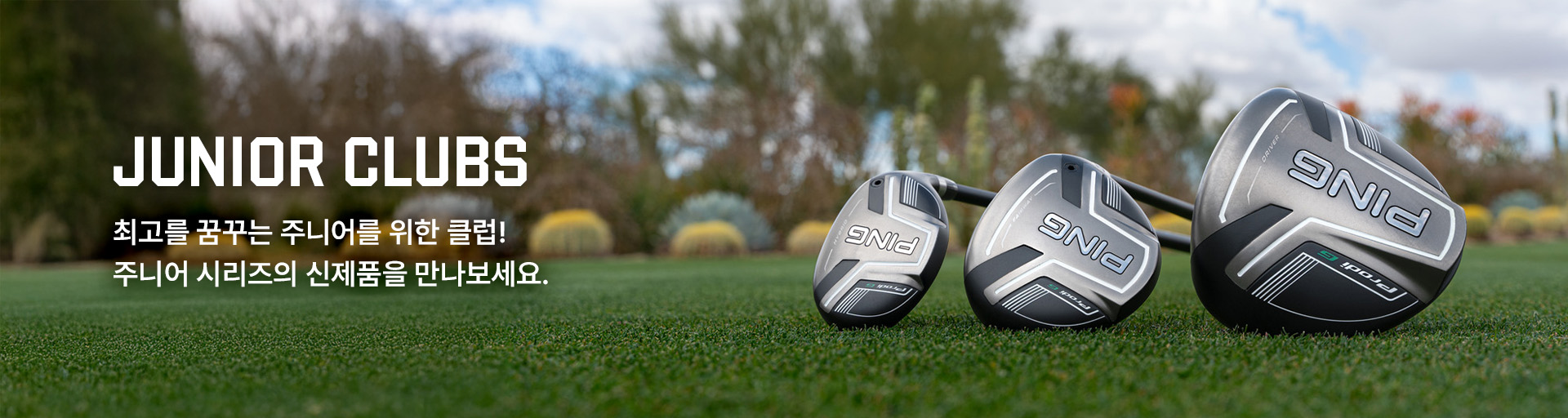 DRIVER 핑의 기술로 탄생된 드라이버 시리지를 만나보세요. 안정적인 샷감을 위한 웨어웨이우드